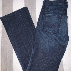 7 For All Mankind High Waist Bootcut Jeans